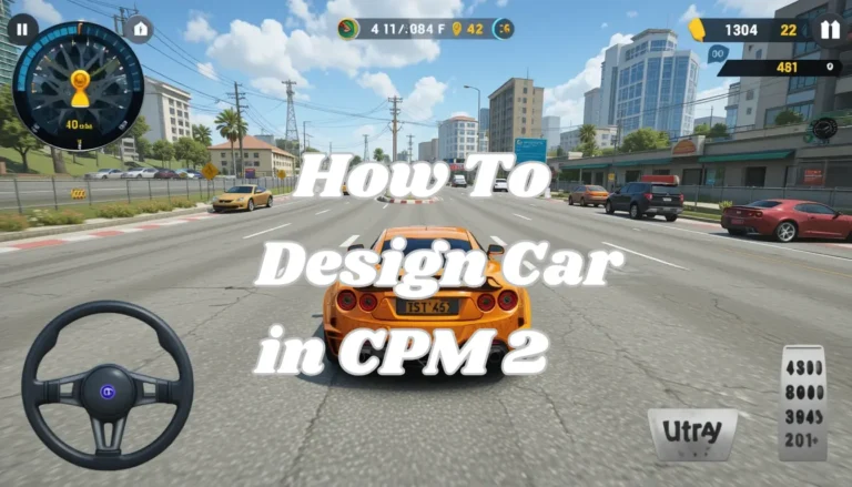 How To Design Car in CPM 2 Easy Tutorial 2025